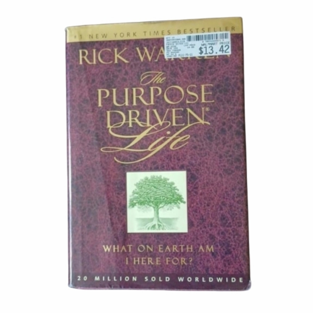 "The Purpose Driven Life" Like New! Hardcover Book
